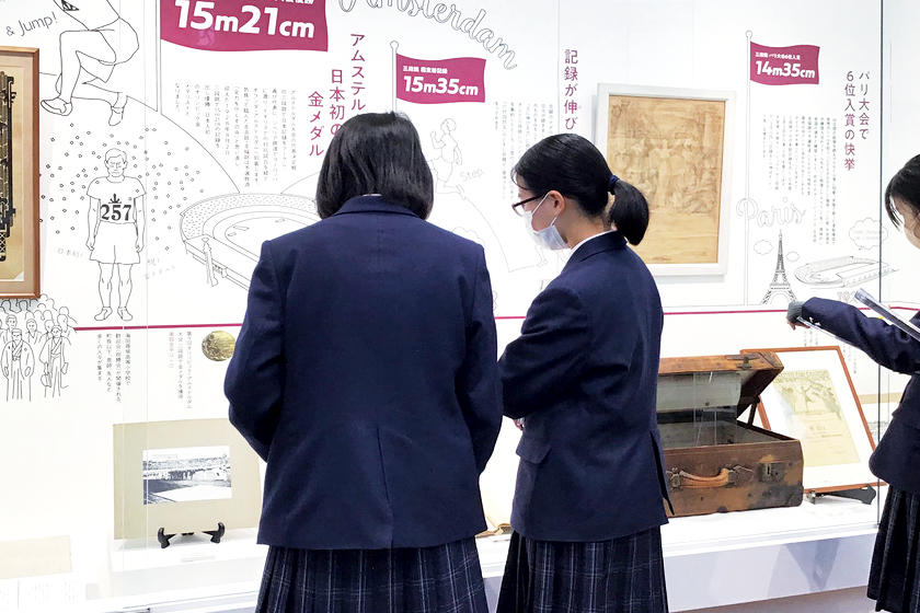 織田幹雄スクエア見学